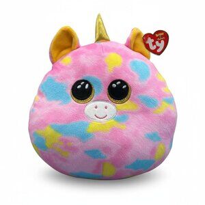 Ty Squish-A-Boos Fantasia Unicorn Plush Toy